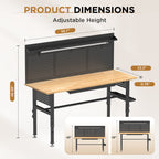 60" Workbench with Drawers
