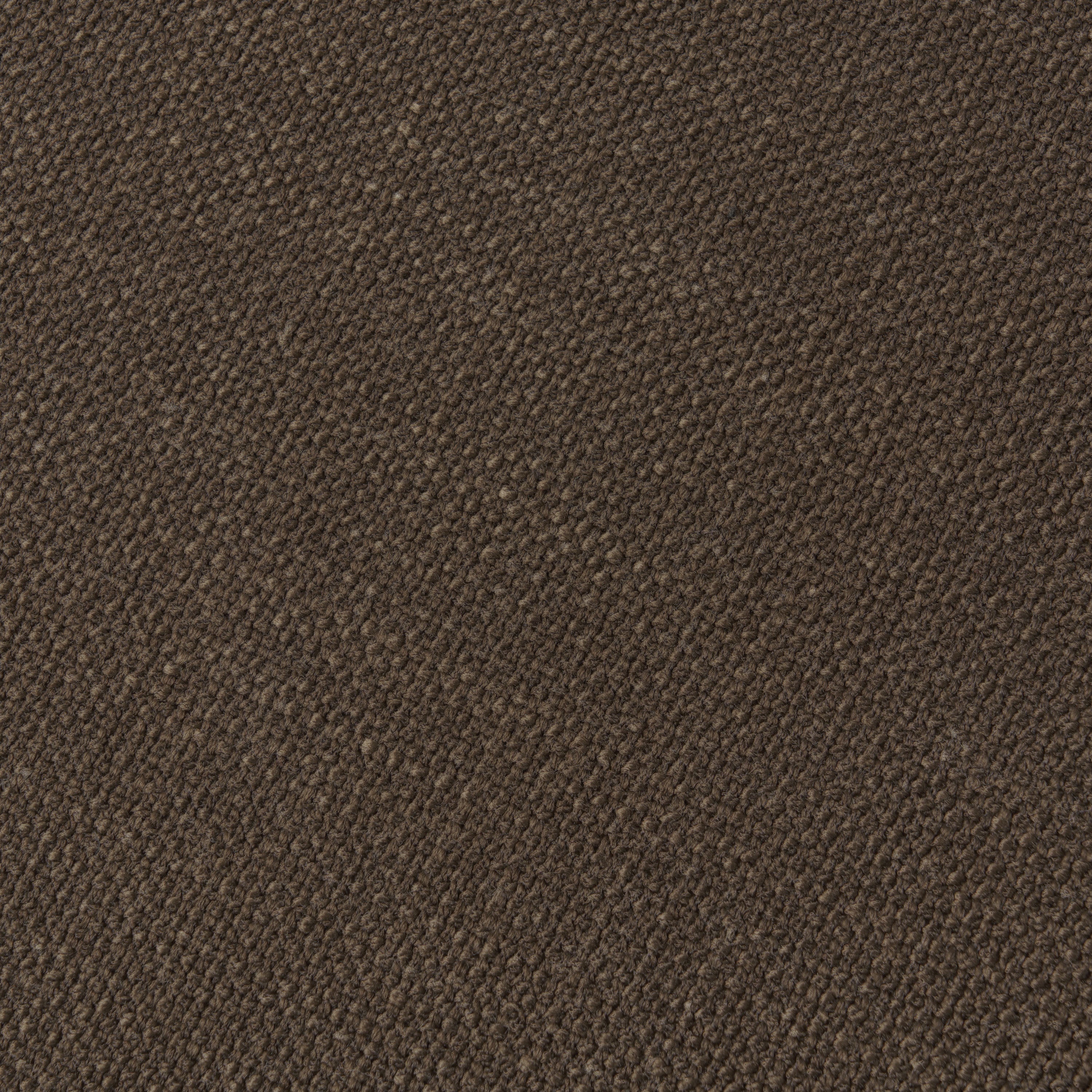 Upholstered Ottoman, Chocolate