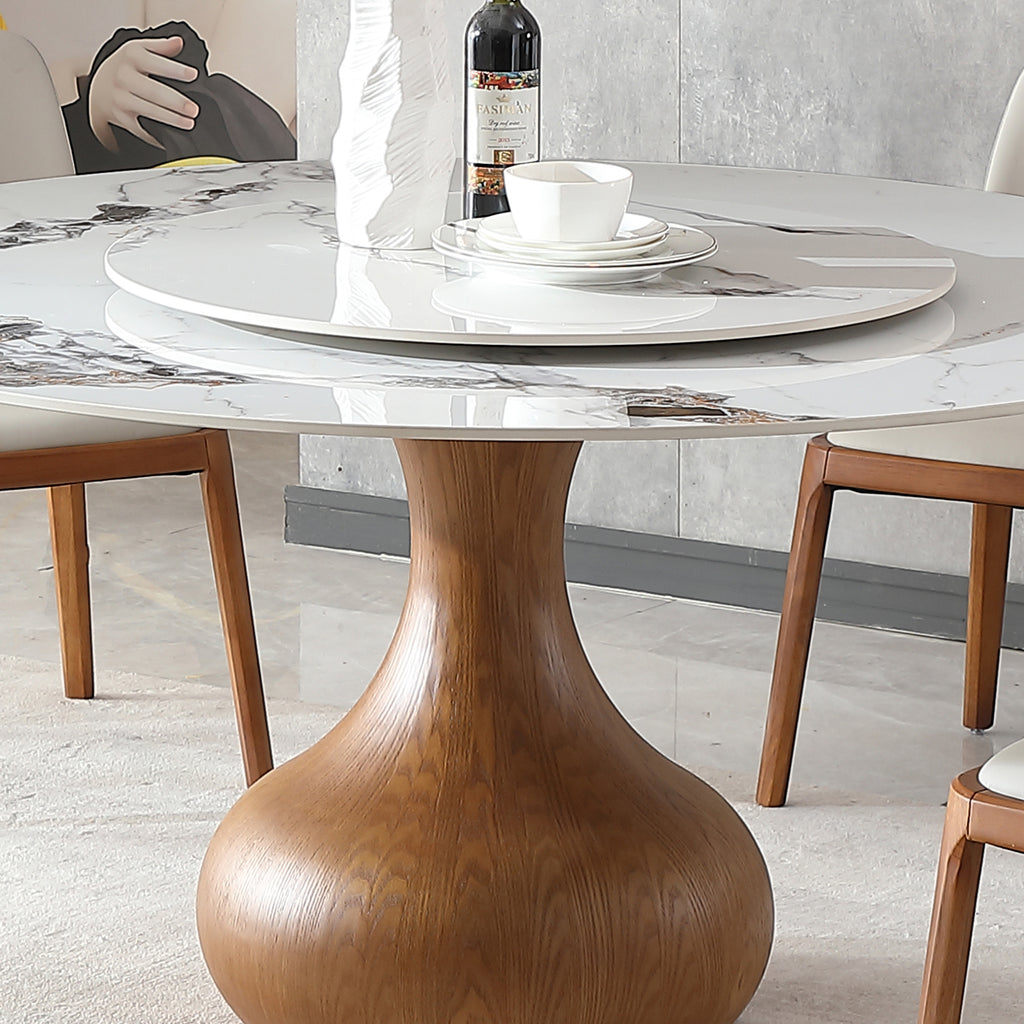 53" Round Sintered Stone Dining Table