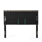 Tufted Upholstered Queen Size Bed Headboard