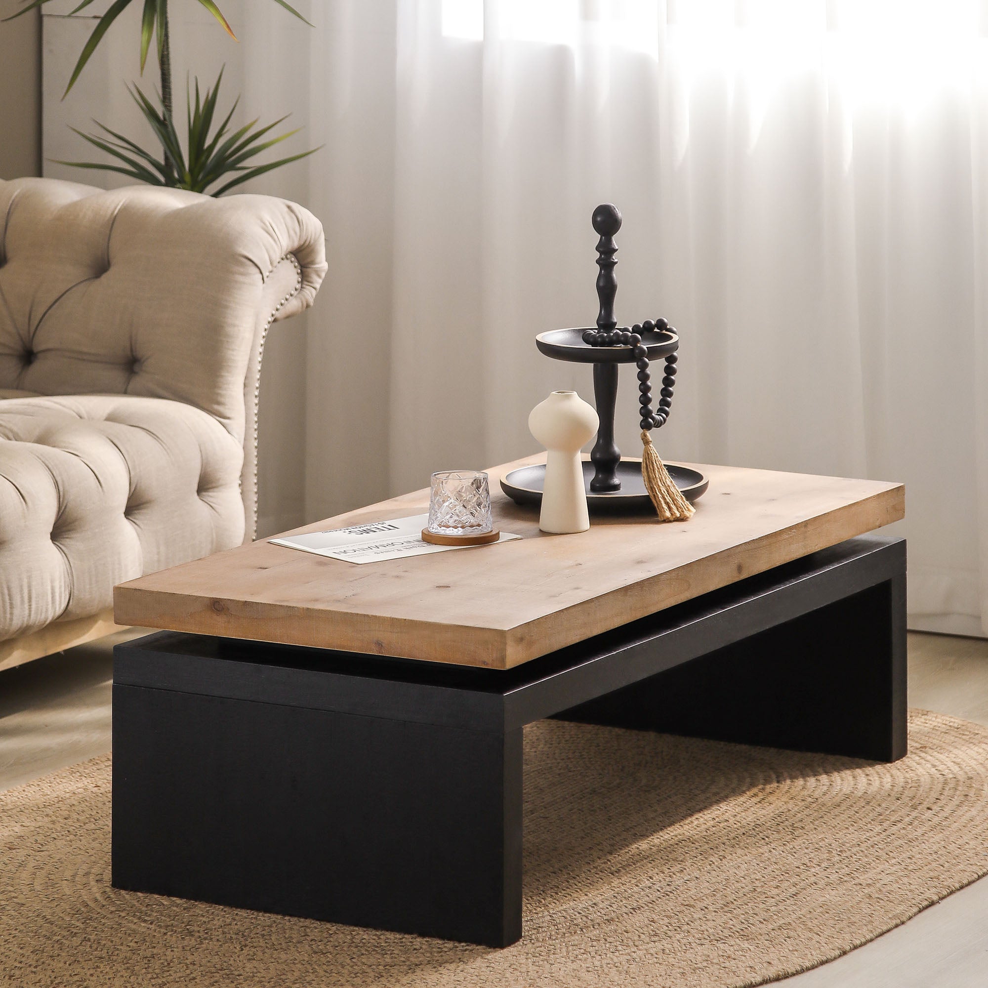 Modern Industrial Coffee Table
