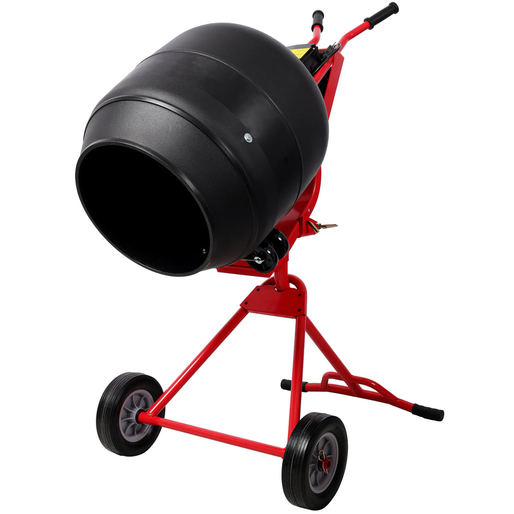 4.0 CUFT Portable Electric Concrete Mixer