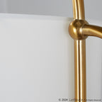 Leslie 63" Metal Floor Lamp