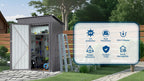 5X3 FT Metal Outdoor Storage Shed
