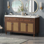 60 Inch Bathroom Vanity with Double Sink