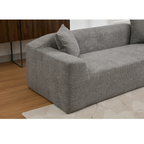 2 Piece Boucle Cloud Sofa Set