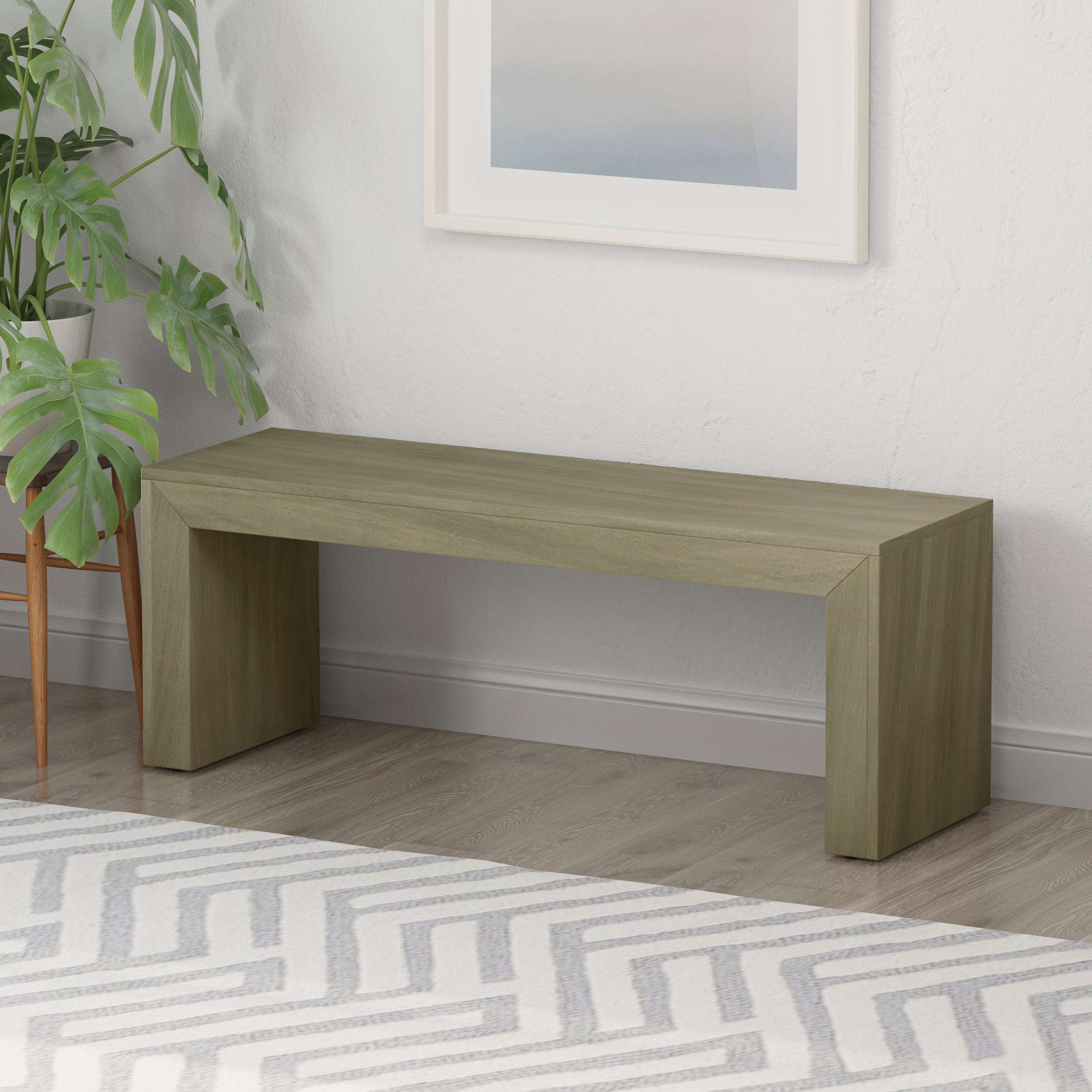 Acacia Wood Dining Bench