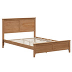 Modern Solid Wood Full Size Platform Bed