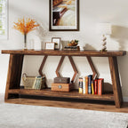 70.9" Extra Long Farmhouse Console Table