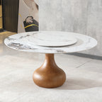 53" Round Sintered Stone Dining Table
