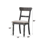 Leventis High-Back Dining Chair
