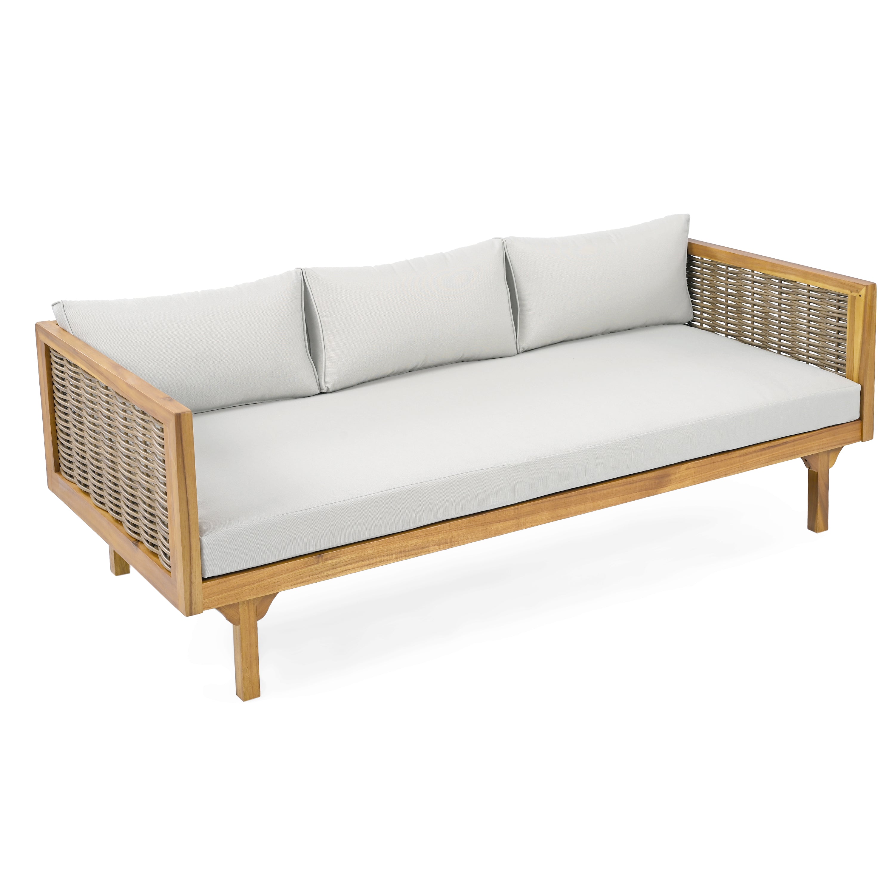 Wicker Patio Furniture Set Outdoor Rattan Sectional
