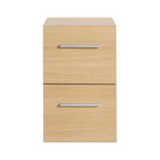 12" Floating Bathroom Vanity Drawer Base, Light