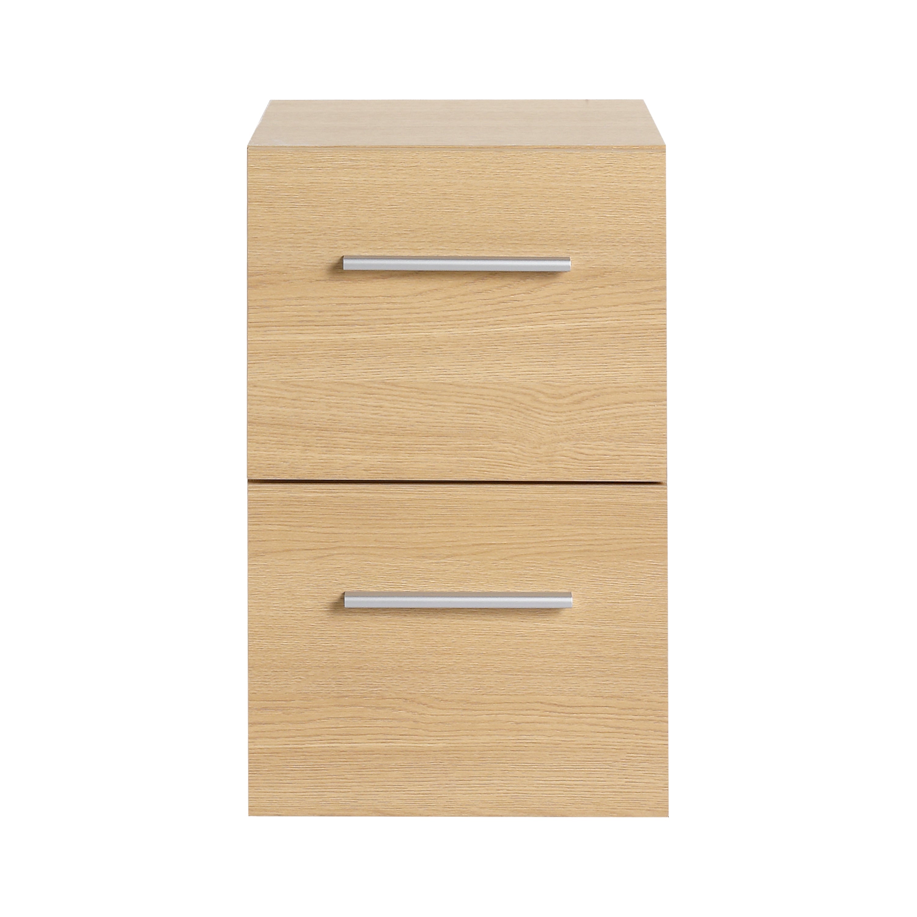 12" Floating Bathroom Vanity Drawer Base, Light