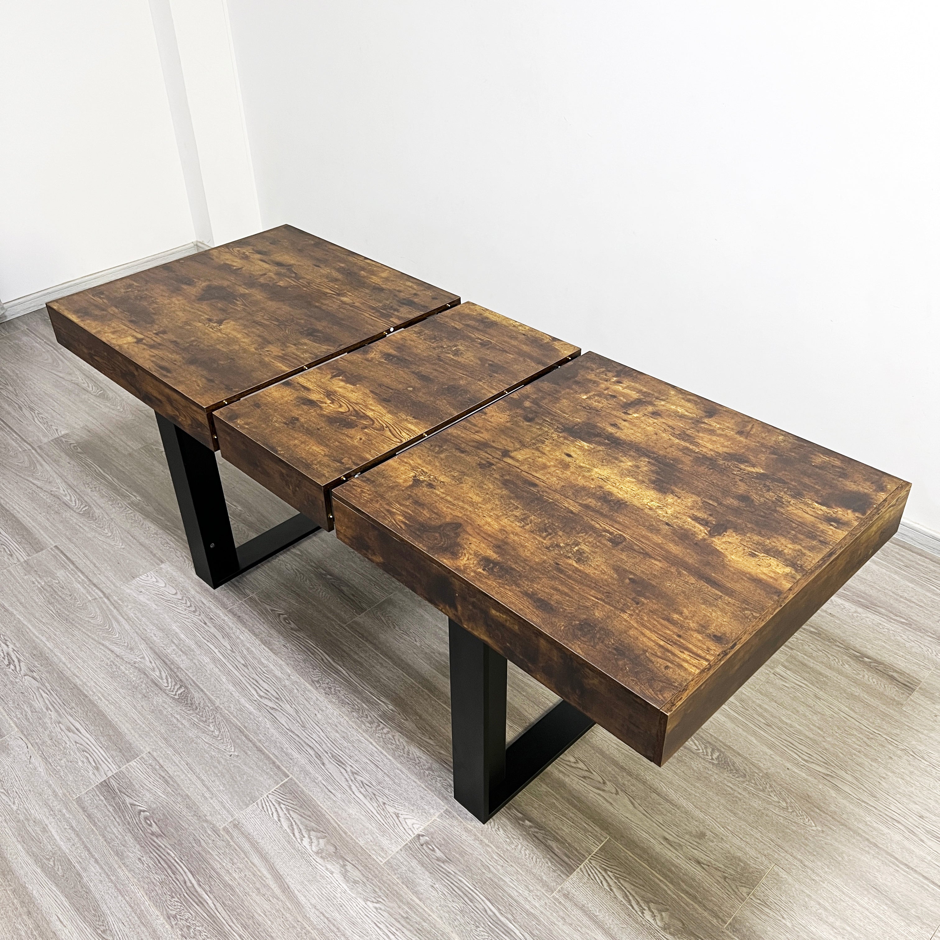 Extendable Dining Room Table for 6, 8, 10