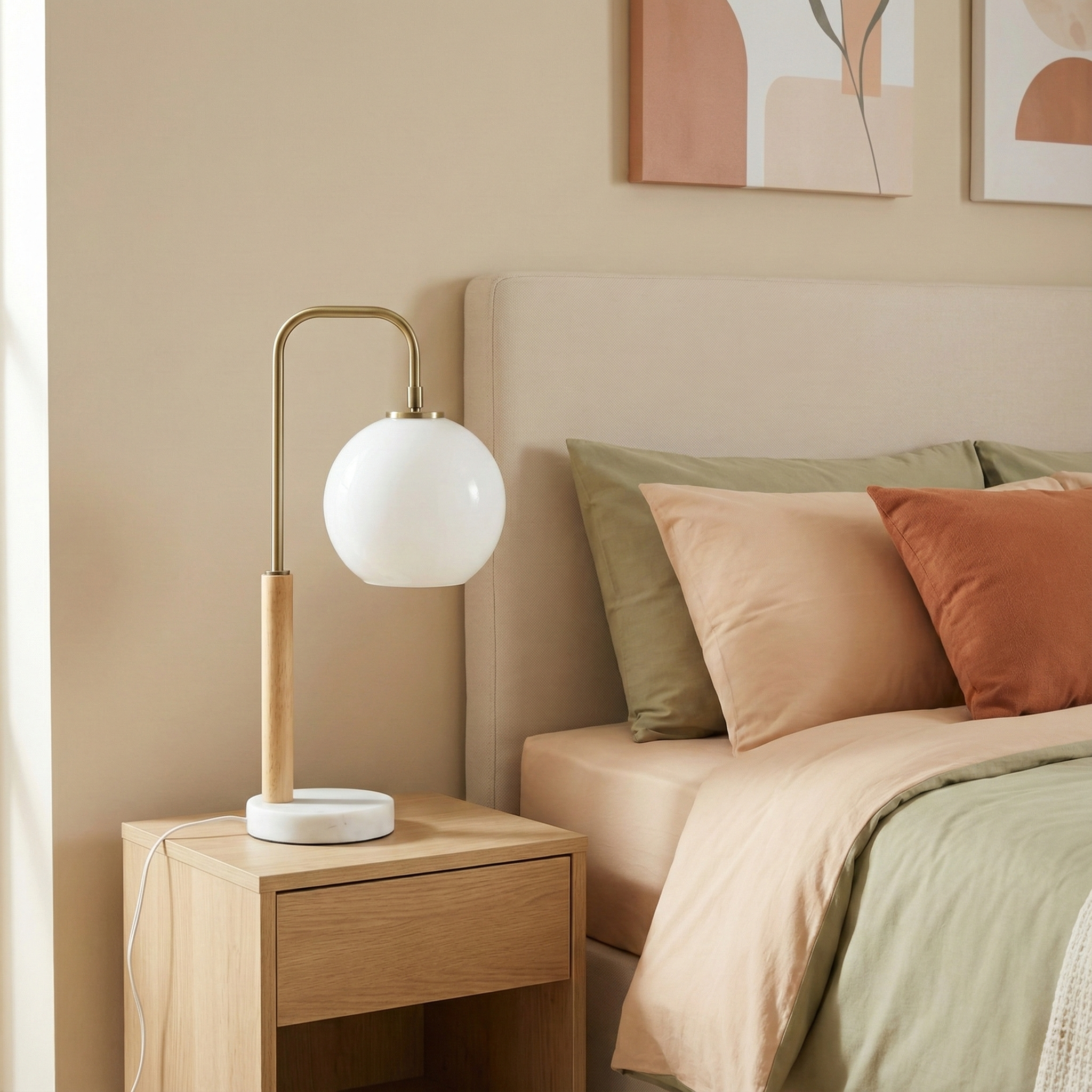 Auris Nordic Marble Table Lamp