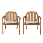 Meja Dining Chair With Cushion, Set of 2
