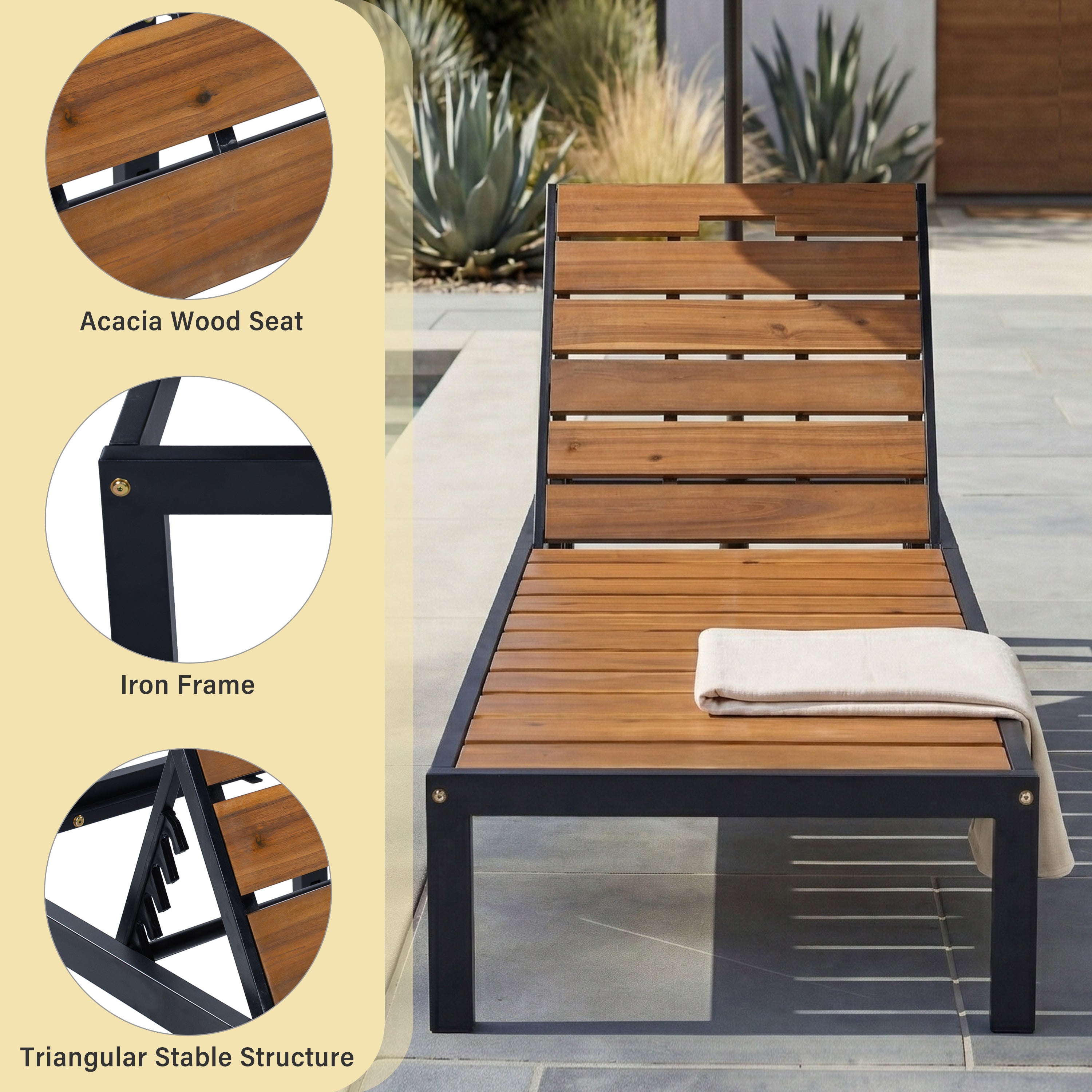 Outdoor Chaise Lounges Pool Lounge Chairs