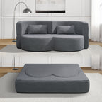 Folding Sofa Bed - Teddy Bear Fabric Sleeper
