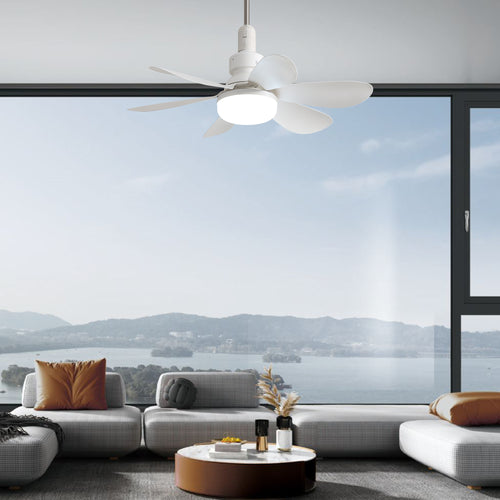 20-Inch Socket Fan Light Portable Ceiling Fan