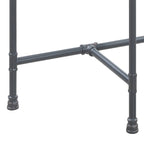 Brantley Clear Glass & Sandy Table