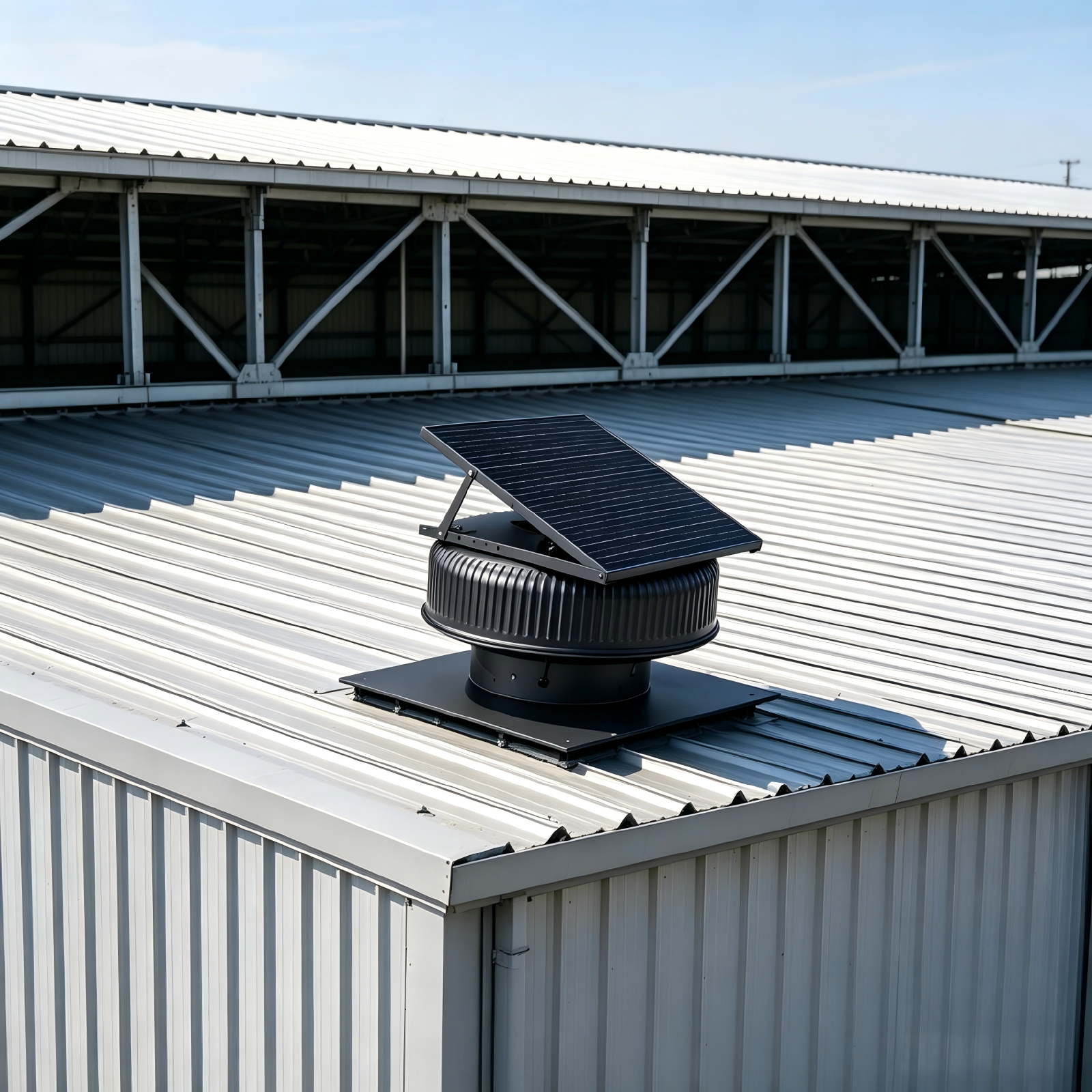 12" Adjustable Solar Roof Vent Fan