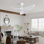 38 Inch Ceiling Fan Without Light