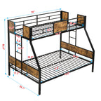 Twin Over Full Metal Bunk Bed