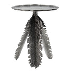 16.9 x 16.9 x 19.7 Leaf Side Table