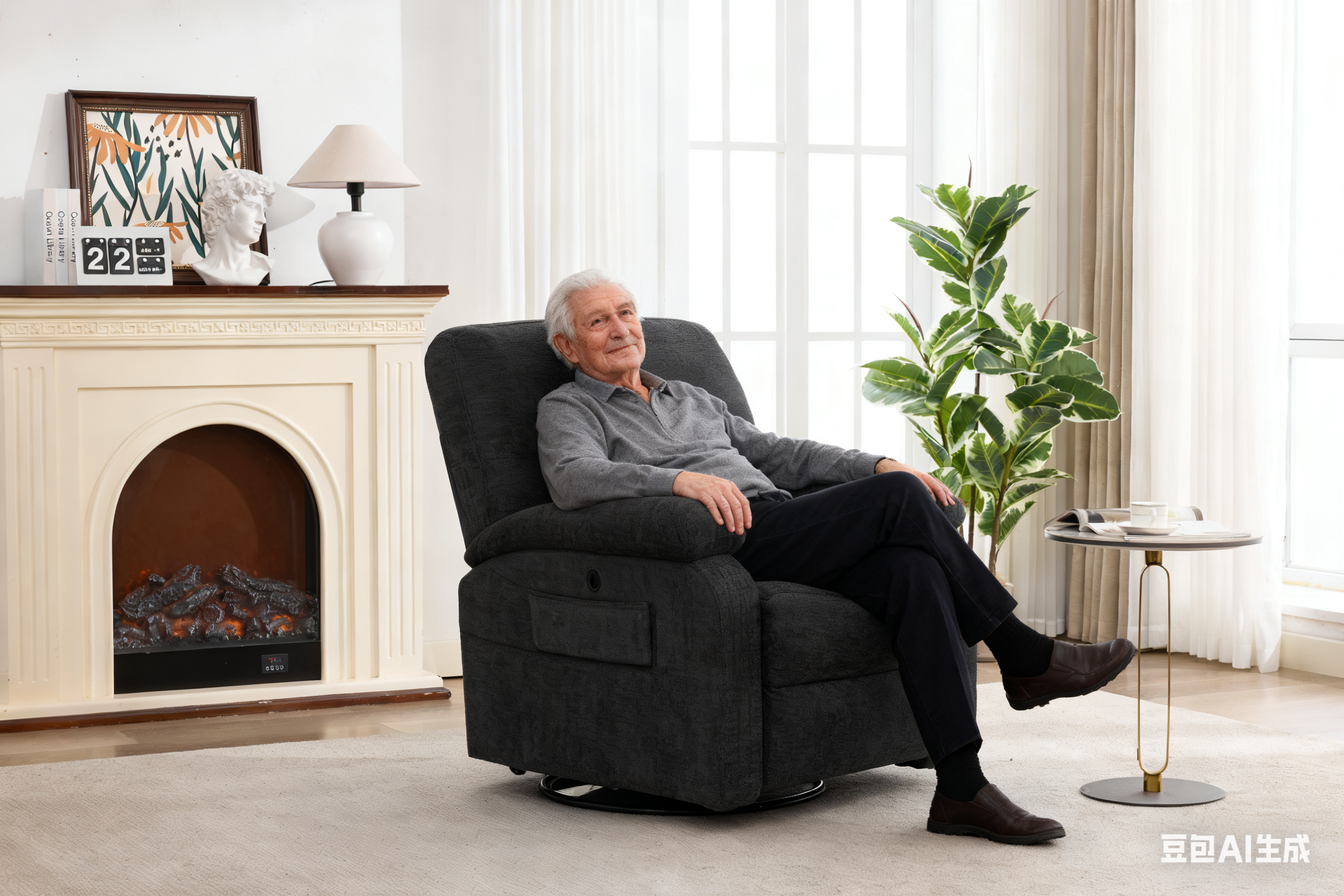 Hot Massage Manual Lounge Chair