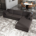 Cecilia Modular Corner Sectional Modern Fabric Sofa