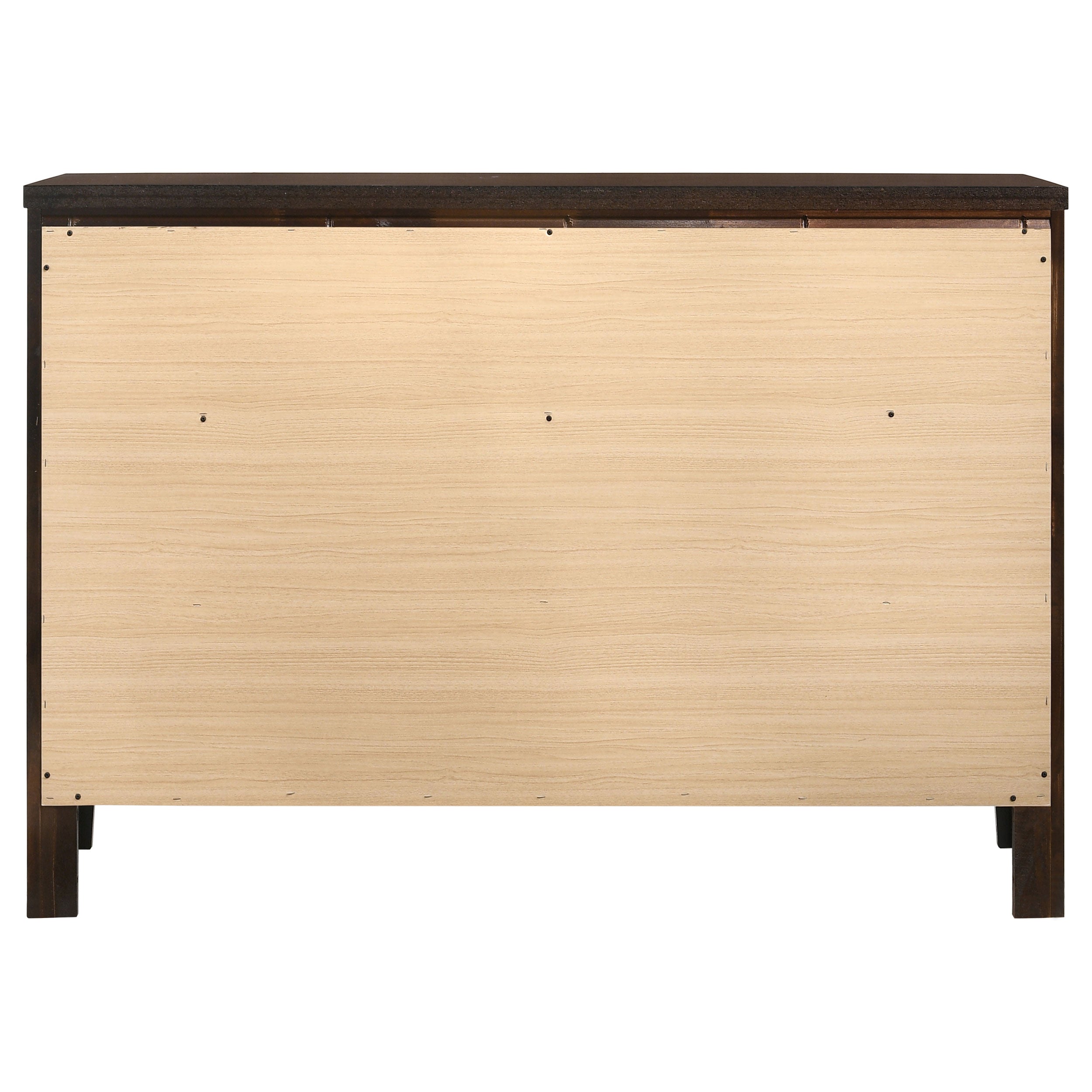 Wedgewood Cappuccino 6-Drawers Dresser