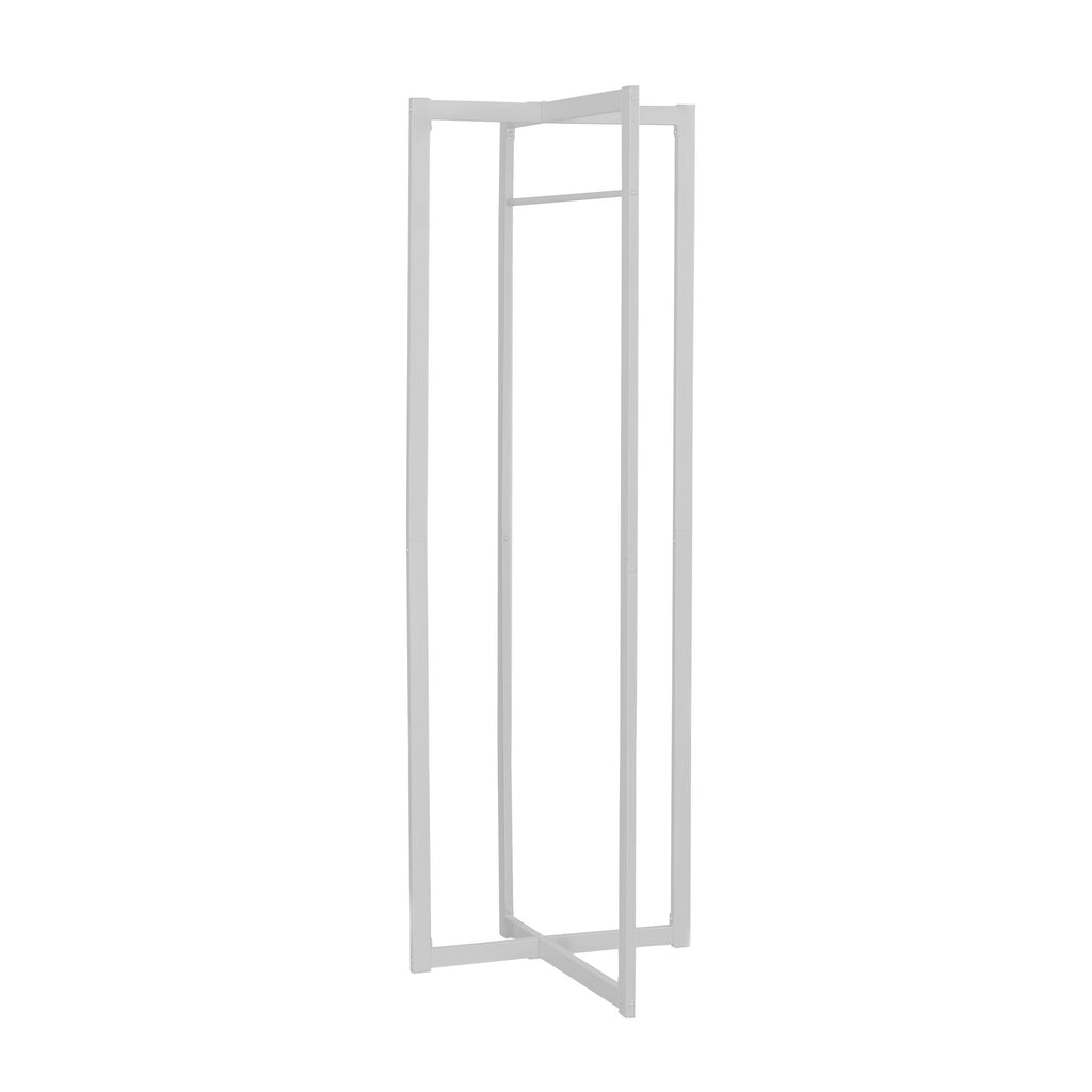 Coat Rack Hall Tree Free Standing Hanging Bar 72"h