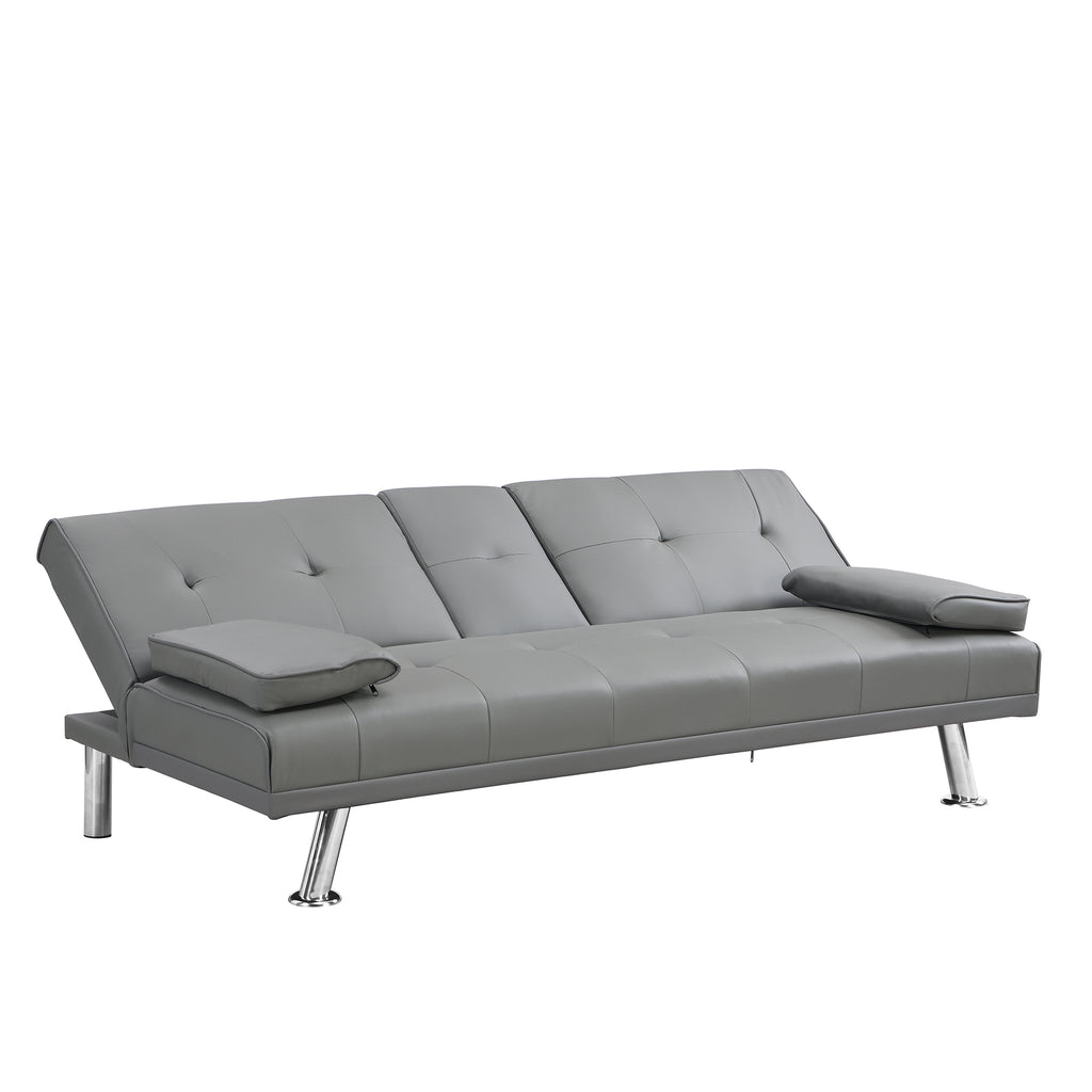 Sofa Bed with Armrest and Holders