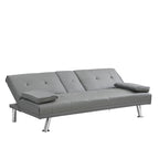 Sofa Bed with Armrest and Holders