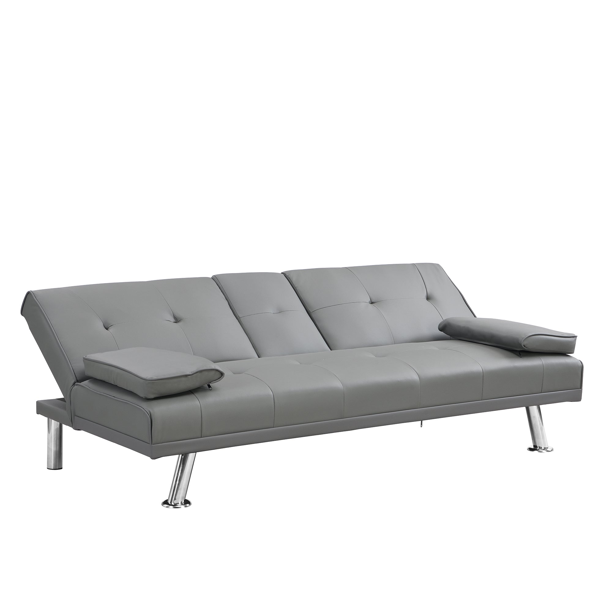 Sofa Bed with Armrest and Holders