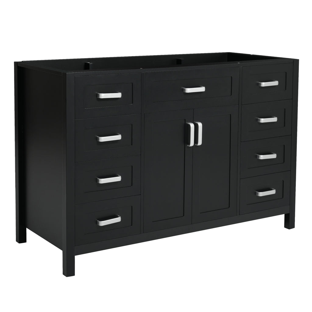 47" Bathroom Vanity without Sink, Cabinet Only