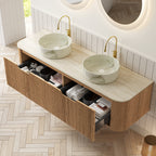 Dina 60" Bathroom Vanity & Sinks