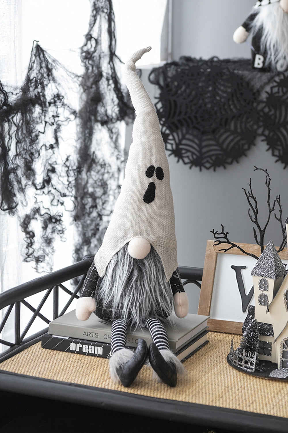 Grand Ghost Gnome With Striped Limbs