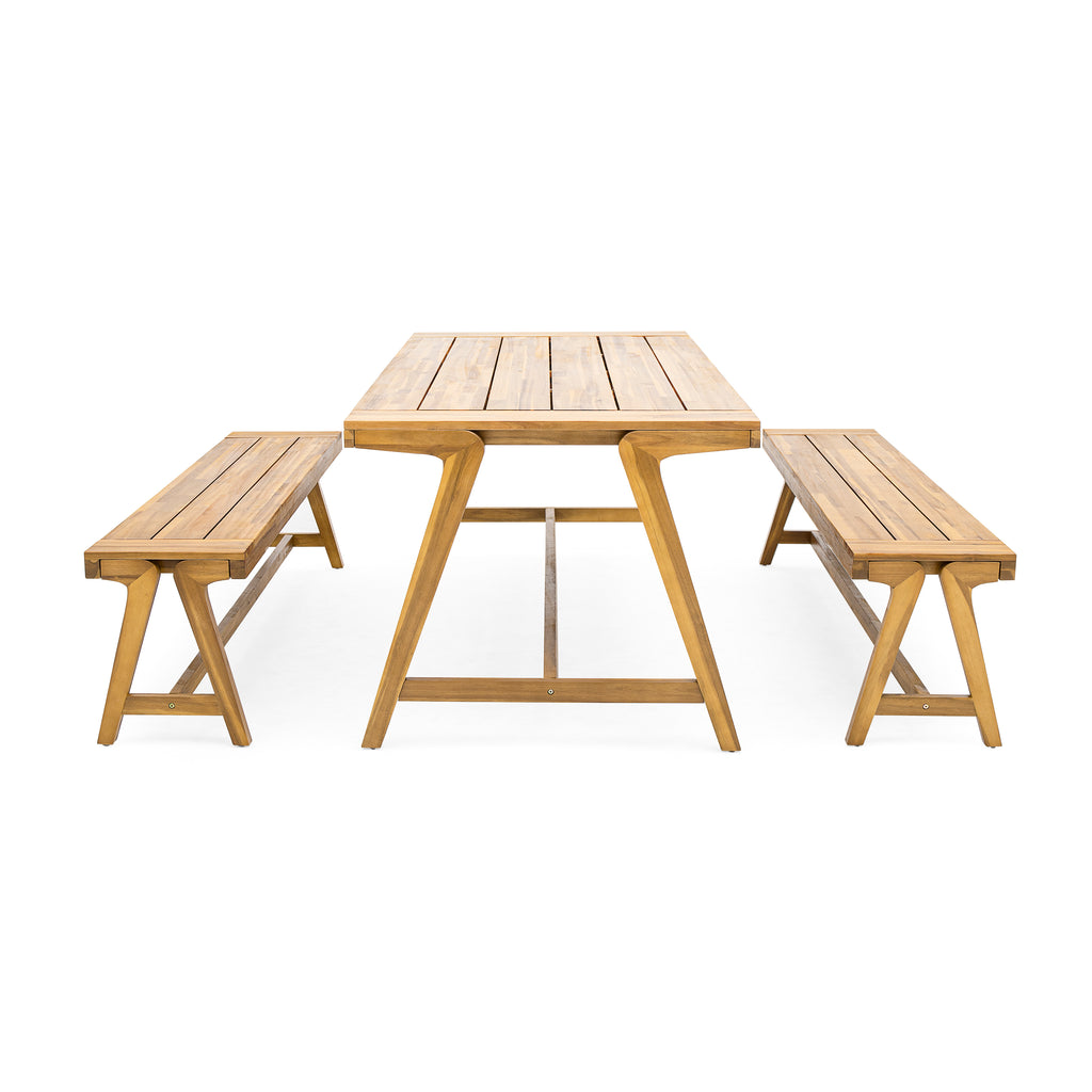 Outdoor 3-Piece Picnic Table Set