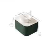 Dina 24" Bathroom Vanity & Sink