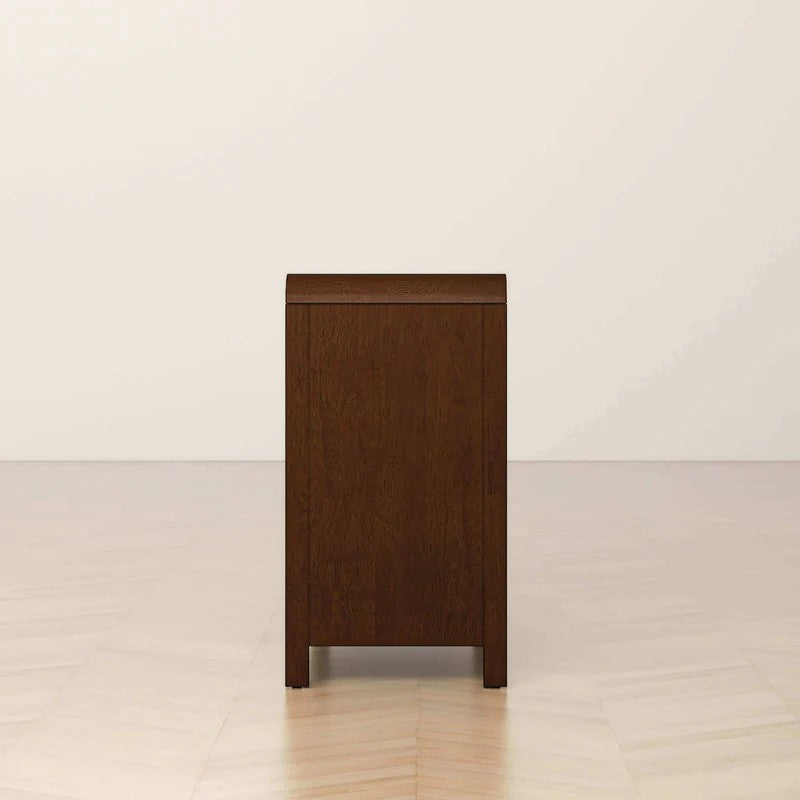 Lionel Mid Century Modern Solid Wood 6-Drawer Dresser