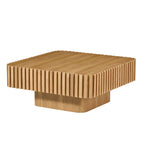 31.5 Inch Modern Handcraft Drum Coffee Table