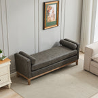 65.5"W Upholstered End of Bed Bench