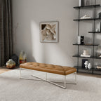 Harper Premium Leather Bench