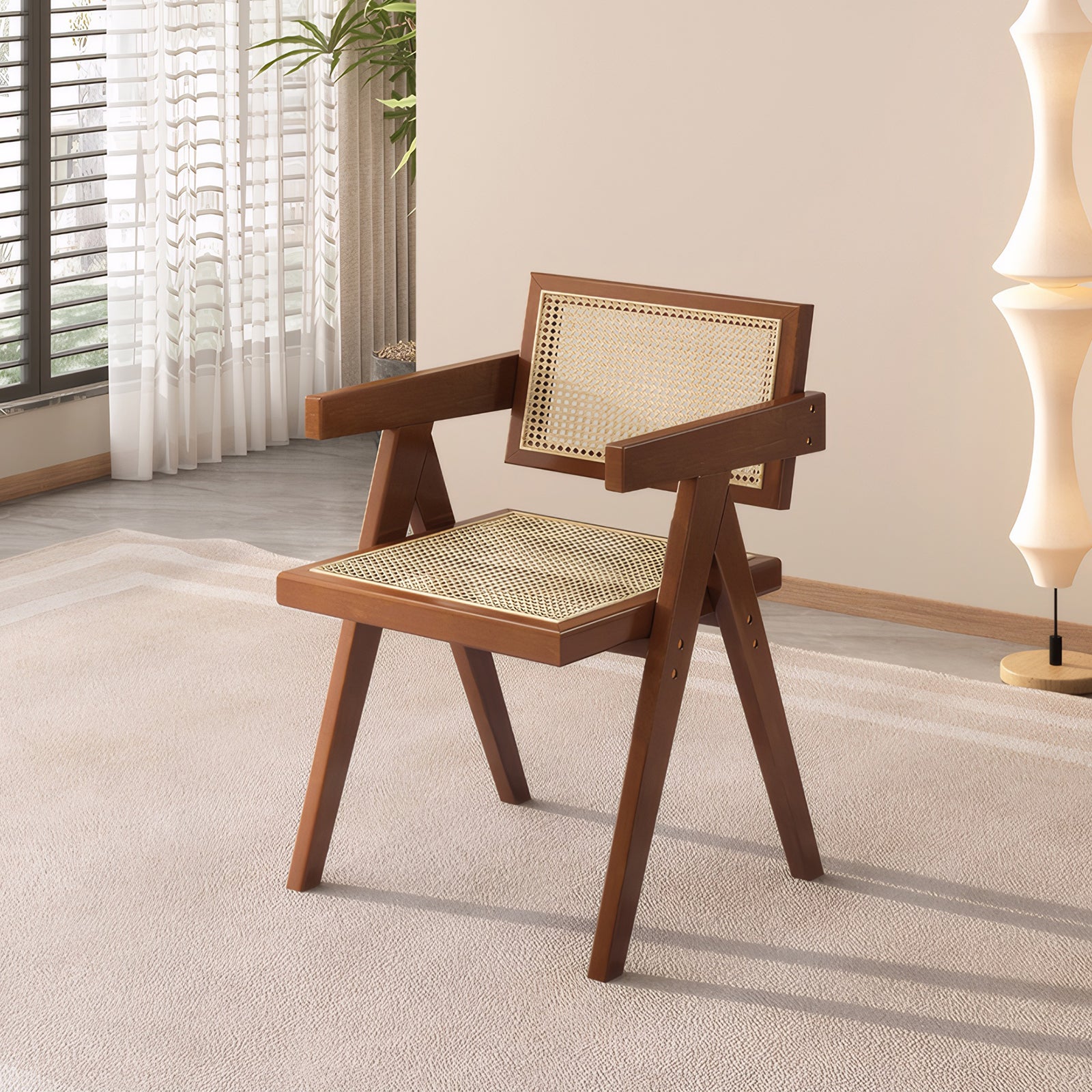 Modern Mid Century Dining Chairs Set of 2