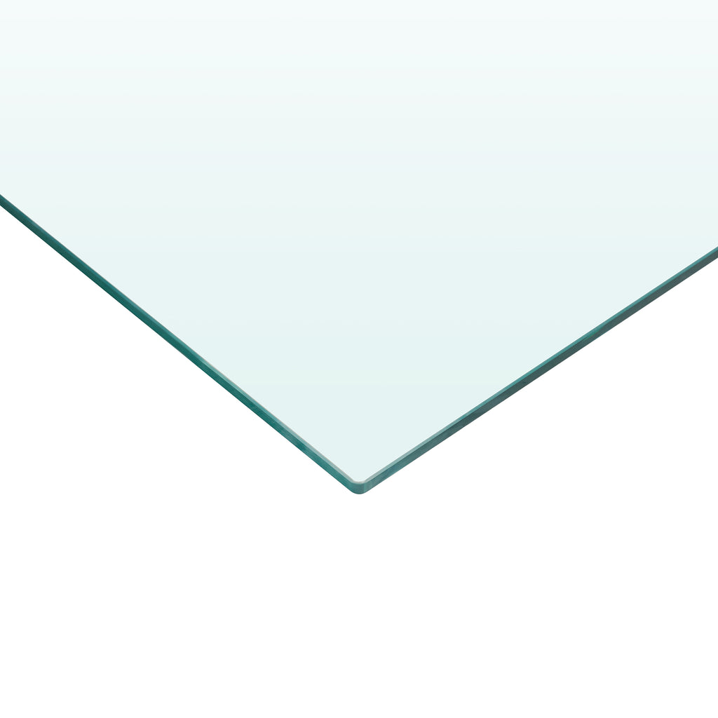 Square Tempered Glass Table Top