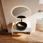 30" Floating Bathroom Vanity with Matte Finish