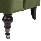 Alana 38" Lawson Accent Arm Chair in Olive