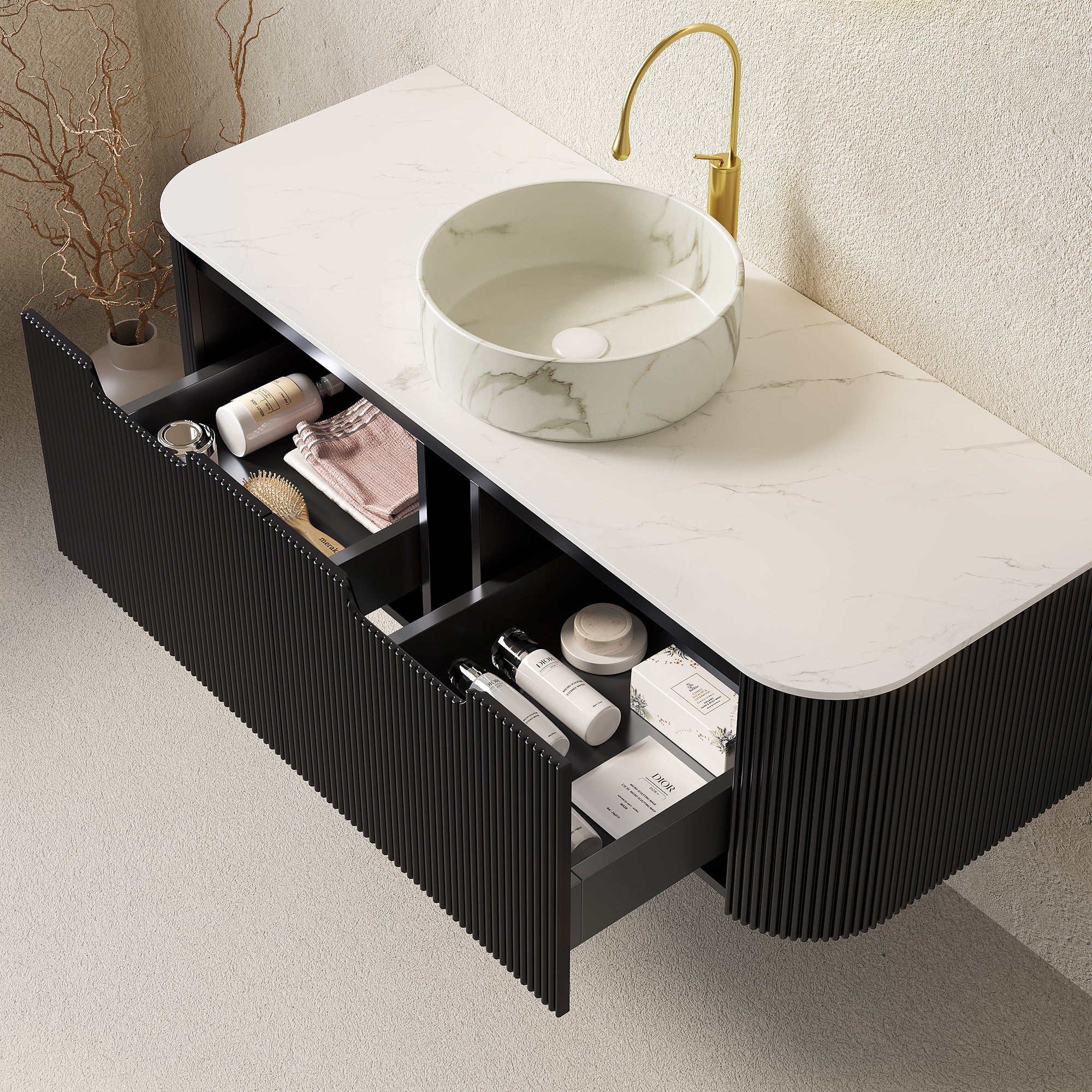 Dina 48" Bathroom Vanity & Sink